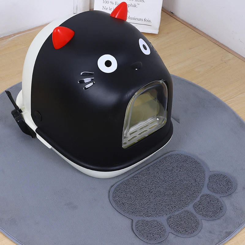 Pet Cat Litter Box Cat Supplies Large Space Enclosed Cat Toilet Deodorization Pet Cat Potty Cartoon Shaped Big Cat Can Be Used
Pet Cat Litter Box Cat Supplies Large Space Enclosed Cat Toilet Deodorization Pet Cat Potty Cartoon Shaped Big Cat Can Be Used