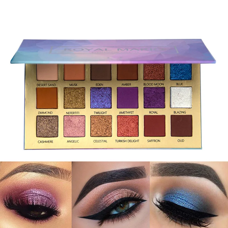Eyeshadow Palette Makeup Glitter 18 Color Shining Cosmetics Tray Portable for Women MPwell
Eyeshadow Palette Makeup Glitter 18 Color Shining Cosmetics Tray Portable for Women MPwell