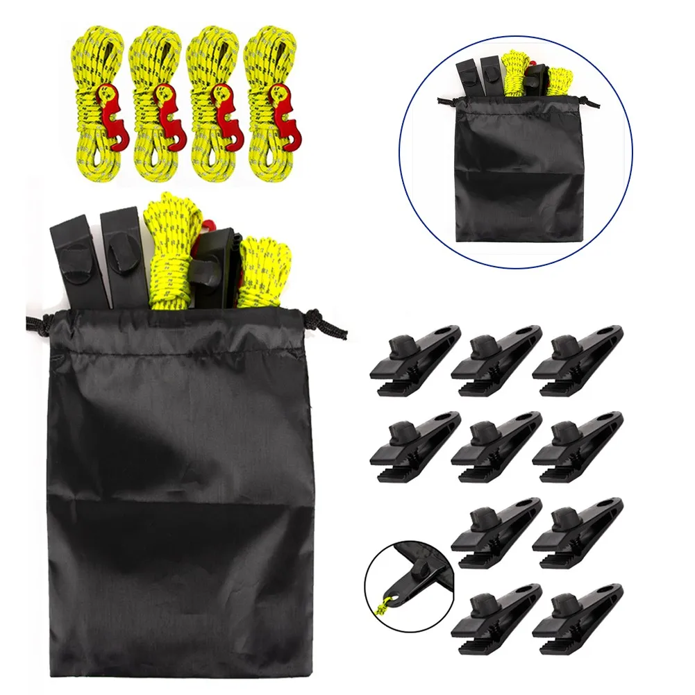 4pcs Multifunctional Tent Rope Kits 300cm Durable Rope With Adjustment Buckle Tent Clip Bag Outdoor Camping Tent Accessories
4pcs Multifunctional Tent Rope Kits 300cm Durable Rope With Adjustment Buckle Tent Clip Bag Outdoor Camping Tent Accessories