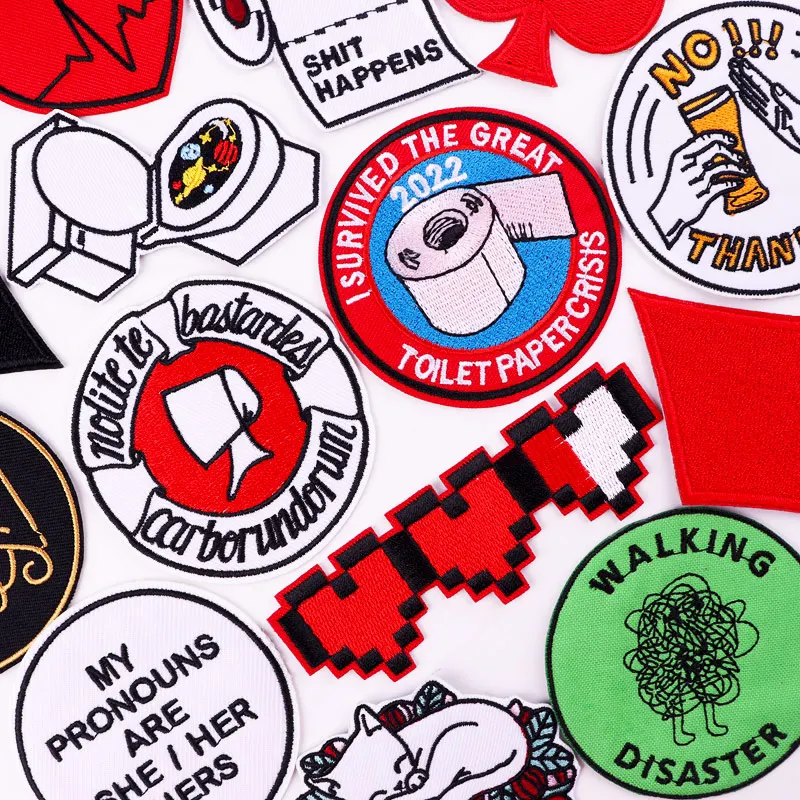 I SURVIVED THE GREAT TOILET PAPER TP CRISIS 2020 Embroidered Patches On Clothes Letter Applique Iron On Patches For Clothing
I SURVIVED THE GREAT TOILET PAPER TP CRISIS 2020 Embroidered Patches On Clothes Letter Applique Iron On Patches For Clothing