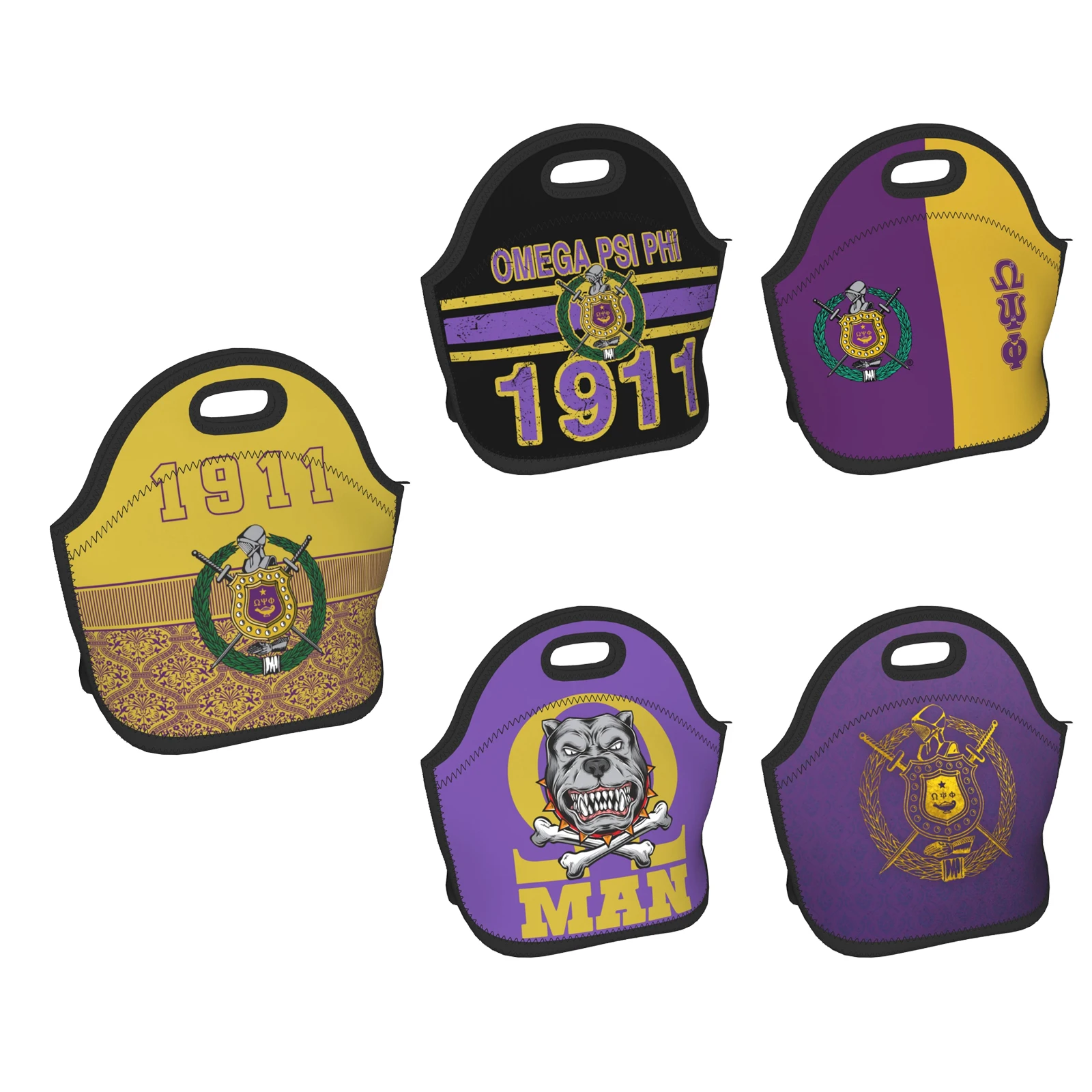 Omega Psi Phi 1911 Сумочка для обедов теплоизолированная Сумка-тоут для ланча для мужчин и женщин
Omega Psi Phi 1911 Сумочка для обедов теплоизолированная Сумка-тоут для ланча для мужчин и женщин