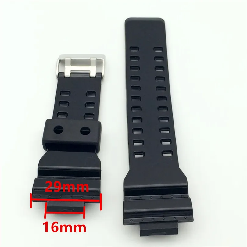 Brand 16mm Black Watch Strap For DW-5600 DW-5700 G-8900 GD110 GA110 Watch Band Glossy Side Watchband +Tool 
Brand 16mm Black Watch Strap For DW-5600 DW-5700 G-8900 GD110 GA110 Watch Band Glossy Side Watchband +Tool
