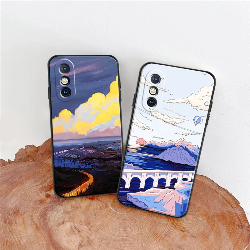 Life Scenic Pattern Phone Case For iPhone SE 2020 iPhone SE 2016 Funda Coque Carcasa Cases Back Cover Soft TPU Beautiful Art
Life Scenic Pattern Phone Case For iPhone SE 2020 iPhone SE 2016 Funda Coque Carcasa Cases Back Cover Soft TPU Beautiful Art