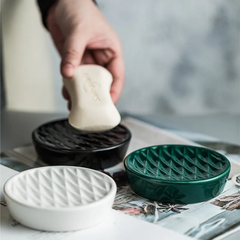 Nordic Ins Ceramic Soap Box Hotel Toilet Bathroom Club Restaurant Dish Ceramic Soap Tray Ceramic Base Jabonera Holder Drain
Nordic Ins Ceramic Soap Box Hotel Toilet Bathroom Club Restaurant Dish Ceramic Soap Tray Ceramic Base Jabonera Holder Drain