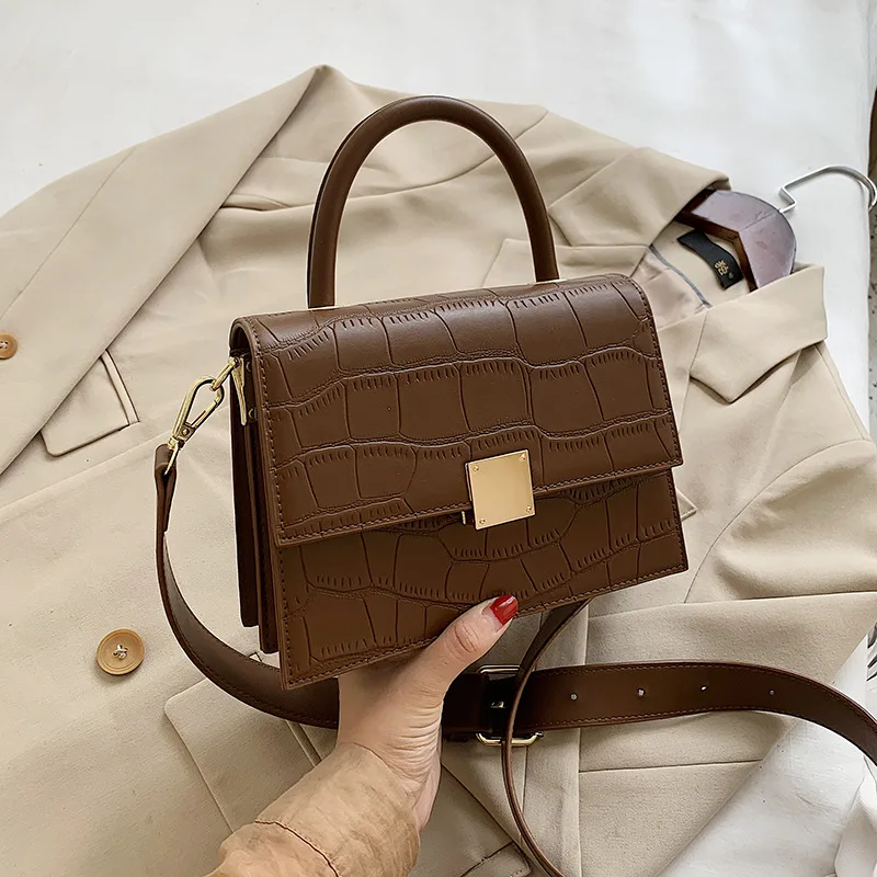 Premium Red Black Stone Pattern Women's Designer Handbag High Quality Pu Leather Square Tote Bag Vintage Shoulder Messenger Bag
Premium Red Black Stone Pattern Women's Designer Handbag High Quality Pu Leather Square Tote Bag Vintage Shoulder Messenger Bag