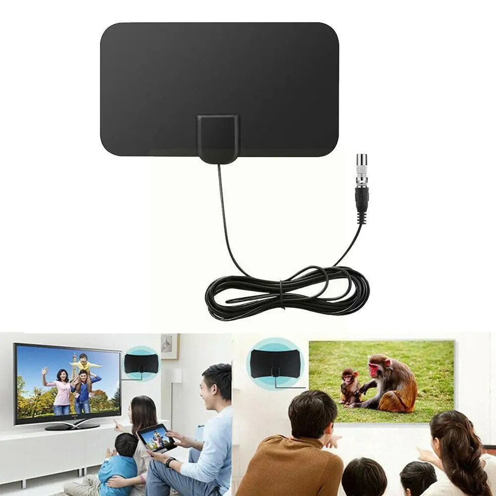 1080P 20DB High Gain HD TV DTV Box Digital TV Antenna Design Booster Plug EU Aerial HD Indoor Flat Active U3M1
1080P 20DB High Gain HD TV DTV Box Digital TV Antenna Design Booster Plug EU Aerial HD Indoor Flat Active U3M1