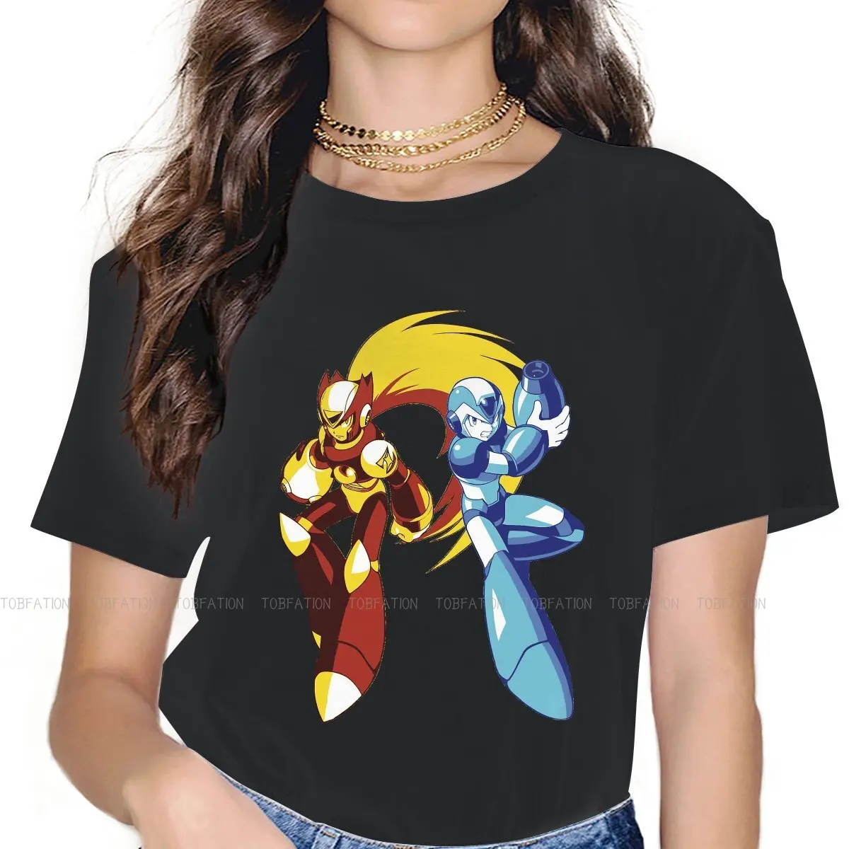 Хипстерские футболки Zero, мега-человек, Rockman, Rokkuman, человекоподобный робот, женские тканевые топы, футболка с круглым вырезом
Хипстерские футболки Zero, мега-человек, Rockman, Rokkuman, человекоподобный робот, женские тканевые топы, футболка с круглым вырезом