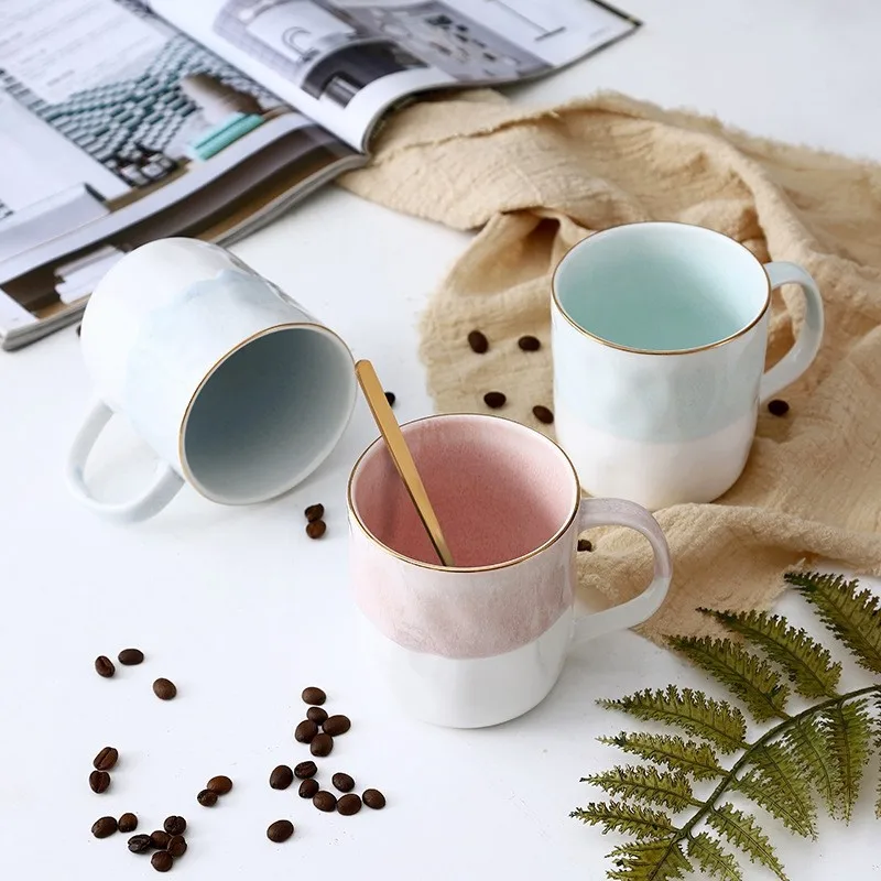 350ml Breakfast Milk Mug Water Drinkware Creative Ceramic Cup Porcelain Coffee Cups for Home Office Tea Beer Juice Mugs
350ml Breakfast Milk Mug Water Drinkware Creative Ceramic Cup Porcelain Coffee Cups for Home Office Tea Beer Juice Mugs