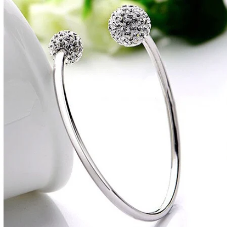 ModaOne 925 Sterling Silver New Arrival Bracelets Geometric Big Rhinestone Adjustable Bangle For Women Gift Wedding Jewelry
ModaOne 925 Sterling Silver New Arrival Bracelets Geometric Big Rhinestone Adjustable Bangle For Women Gift Wedding Jewelry