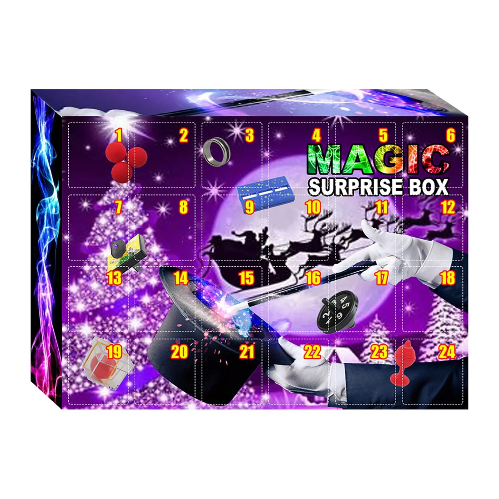 Christmas Countdown Calendar Gifts Box Creative Magic Props Toys Advent Calendar Present for Children Christmas Decor LBShipping
Christmas Countdown Calendar Gifts Box Creative Magic Props Toys Advent Calendar Present for Children Christmas Decor LBShipping