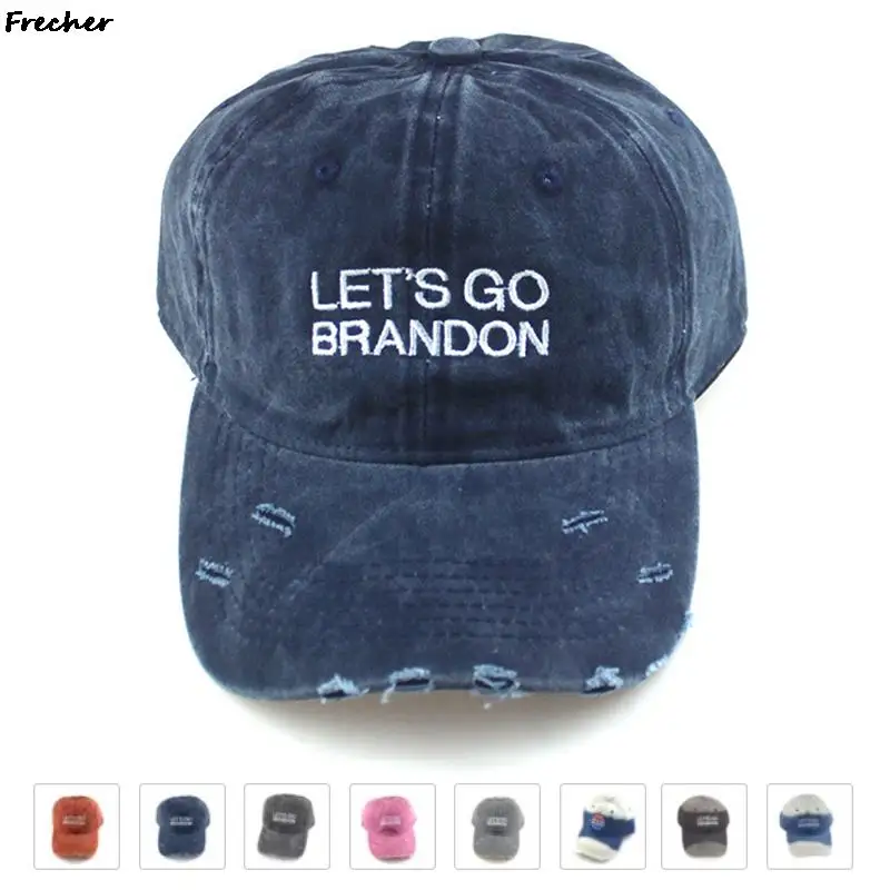 Hole Washed Embroidered Baseball Cap Let's Go Brandon Cap Baseball Cap Snapback Bone Adjustable Baseball Hat Snapback Hat
Hole Washed Embroidered Baseball Cap Let's Go Brandon Cap Baseball Cap Snapback Bone Adjustable Baseball Hat Snapback Hat