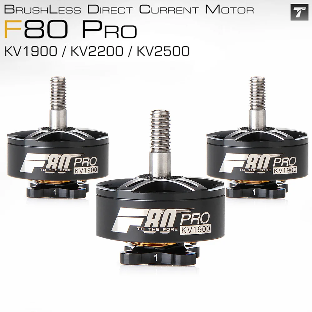 TMOTOR T-motor F80 PRO 1900KV/2200KV FPV Brushless Electrical Motor for RC Models Drone 220 250 FPV Racing Frame
TMOTOR T-motor F80 PRO 1900KV/2200KV FPV Brushless Electrical Motor for RC Models Drone 220 250 FPV Racing Frame