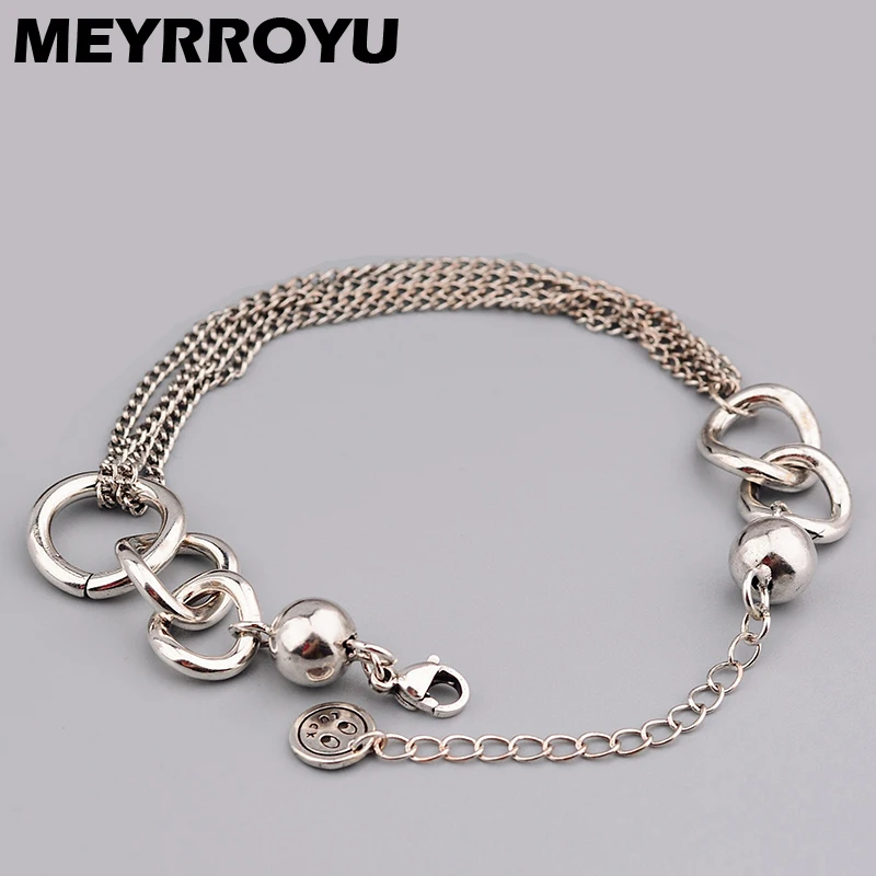 MEYRROYU 925 Sterling Silver 2022 Vintage Multi Layer Chain Bracelet for Women Girl Fashion Trendy Jewelry Gift Party браслет
MEYRROYU 925 Sterling Silver 2022 Vintage Multi Layer Chain Bracelet for Women Girl Fashion Trendy Jewelry Gift Party браслет