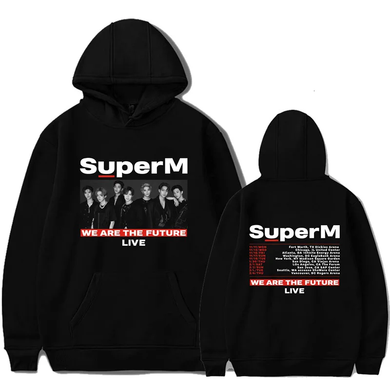 Kpop Superm Tour Concerts Oversized Hoodie Sweatshirt Hoodies Men And Women Hoodies Plus Size 4XL Merchandise Super M
Kpop Superm Tour Concerts Oversized Hoodie Sweatshirt Hoodies Men And Women Hoodies Plus Size 4XL Merchandise Super M