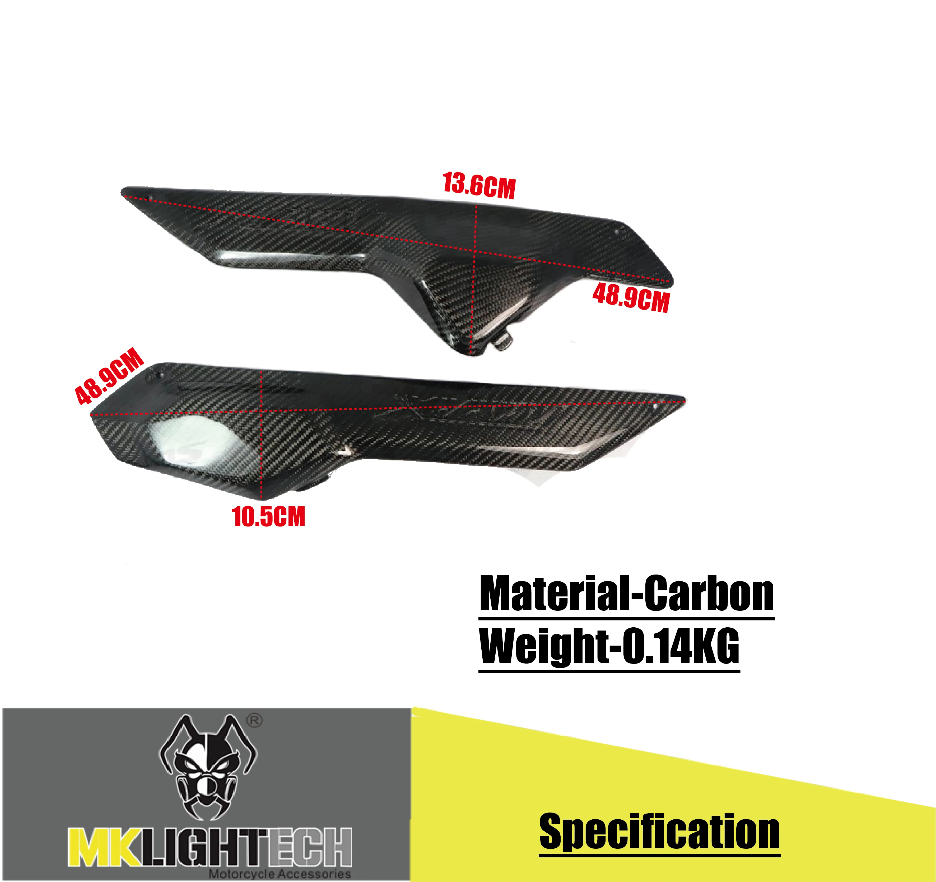 Pedal de fibra de carbono para motocicleta, panel lateral de fibra de carbono, taburete decorativo lateral para HONDA X ADV 300
Pedal de fibra de carbono para motocicleta, panel lateral de fibra de carbono, taburete decorativo lateral para HONDA X ADV 300