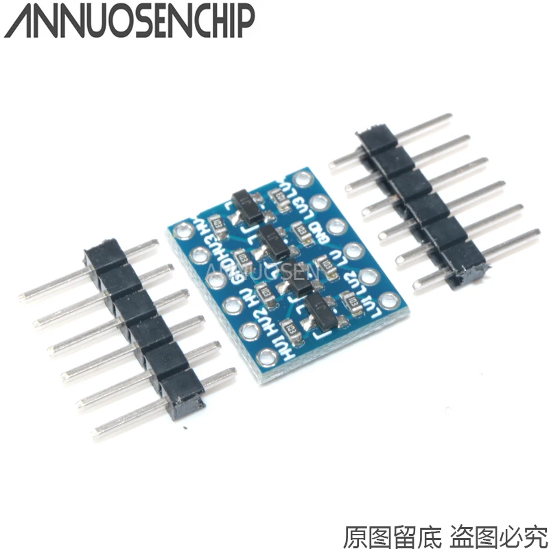 10 шт. IIC I2C логический преобразователь уровня двунаправленный Модуль платы 5 в 3 В DC