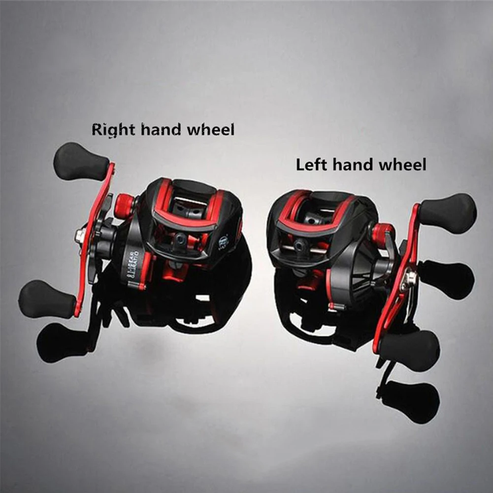 18*1BB Metal Baitcasting Fishing Reel 8.1:1 Long Shot Left / Right Hand Fishing Wheel Bait Casting Fishing Reel
18*1BB Metal Baitcasting Fishing Reel 8.1:1 Long Shot Left / Right Hand Fishing Wheel Bait Casting Fishing Reel