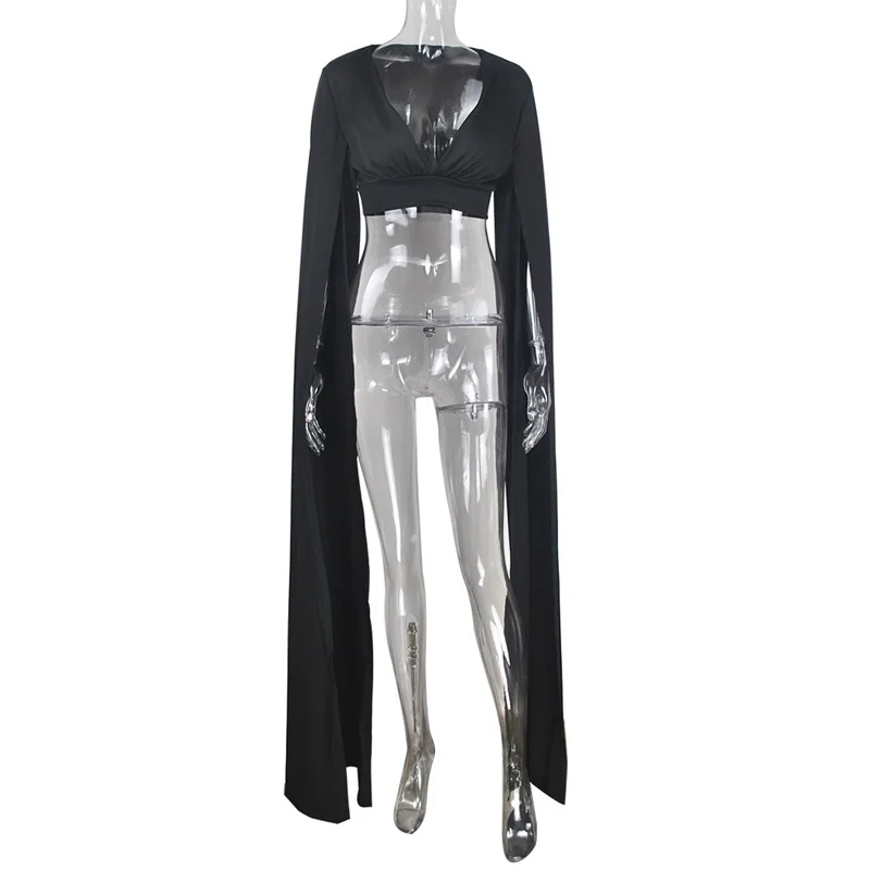 2021 Women's Solid Deep V Long Sleeve Blouse High Waist Split Long Sleeve Maxi Long Shirt Female Solid Slim Blusa
2021 Women's Solid Deep V Long Sleeve Blouse High Waist Split Long Sleeve Maxi Long Shirt Female Solid Slim Blusa