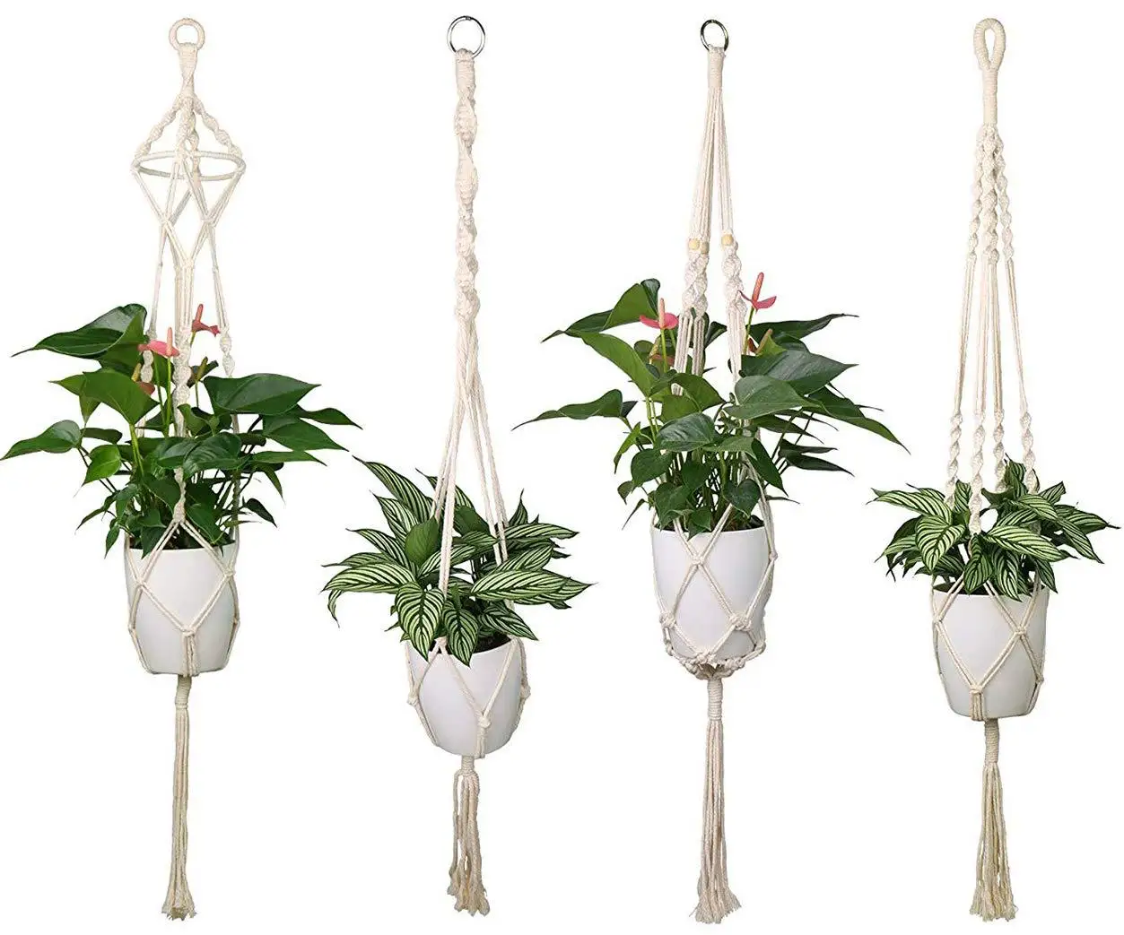 100% Cotton Handmade Hanging Baskets Flower pot decorative Holder Macrame Plant Hanger Indoor Wall home decor Planter Basket
100% Cotton Handmade Hanging Baskets Flower pot decorative Holder Macrame Plant Hanger Indoor Wall home decor Planter Basket