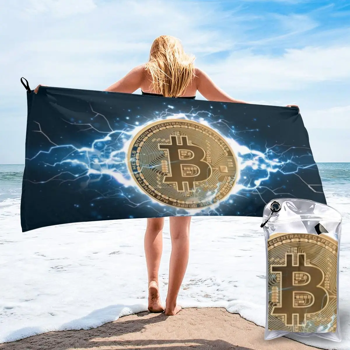 Bitcoin Logo 488 Large Beach Towel Bath Towels Surf Poncho Men Poncho Towel Women'S Poncho Round Beach Towel
Bitcoin Logo 488 Large Beach Towel Bath Towels Surf Poncho Men Poncho Towel Women'S Poncho Round Beach Towel