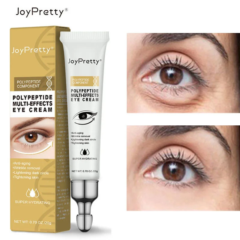 JoyPretty Polypeptide Anti-wrinkle Eye Cream Remove Dark Circles Eye Bag Serum Anti-Aging Fades Fine Lines Nourish Eye Skin Care
JoyPretty Polypeptide Anti-wrinkle Eye Cream Remove Dark Circles Eye Bag Serum Anti-Aging Fades Fine Lines Nourish Eye Skin Care