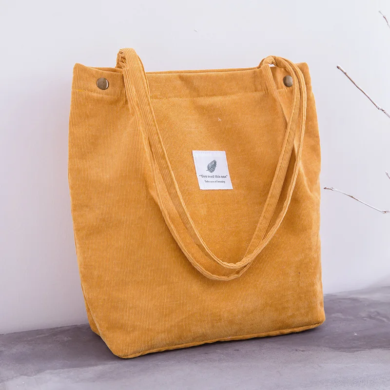 Bags for Women 2020 Corduroy Shoulder Bag Reusable Shopping Bags Casual Tote Female Handbag for A Certain Number of Dropshipping
Bags for Women 2020 Corduroy Shoulder Bag Reusable Shopping Bags Casual Tote Female Handbag for A Certain Number of Dropshipping