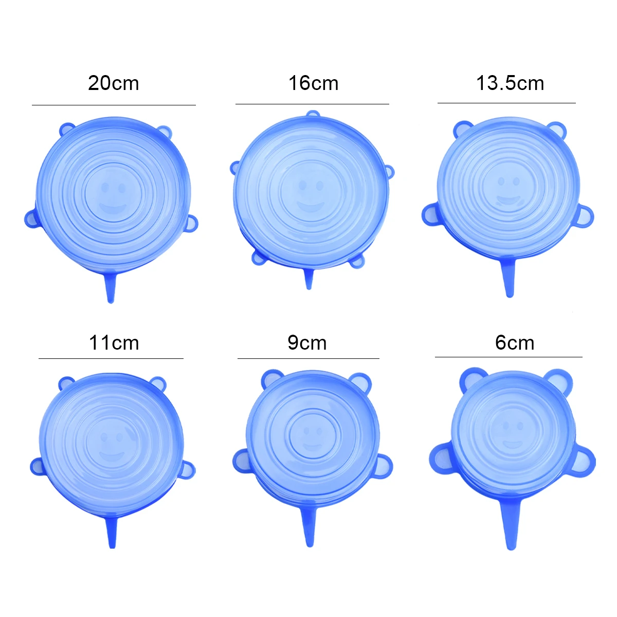 6PCS Set Vegetable Fruit Silicone Multi-Function Fresh-Keeping And Cover Stretchable Cling Film Preservation Bowl Cover
6PCS Set Vegetable Fruit Silicone Multi-Function Fresh-Keeping And Cover Stretchable Cling Film Preservation Bowl Cover
