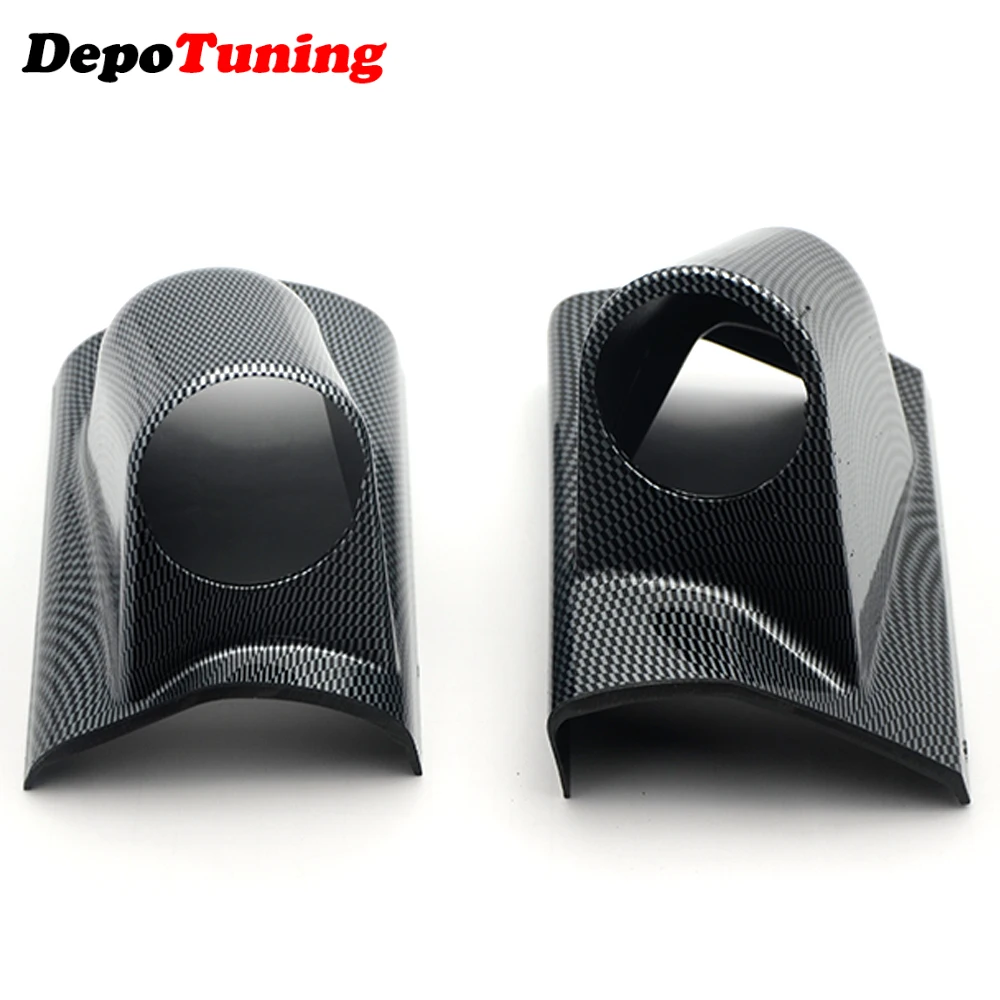 

DepoTuning Carbon 2" 52mm Universal A-PILLAR Single Hole Dash Gauge Meter Pod Mount Holder For Left/Right Hand Drive
