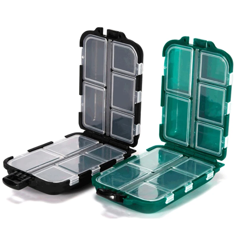 10 Compartments Fishing Lokken Dozen Bait Storage Case Fishing Storage Trays Haken Organizer Waterproof Fishing Accessories
10 Compartments Fishing Lokken Dozen Bait Storage Case Fishing Storage Trays Haken Organizer Waterproof Fishing Accessories