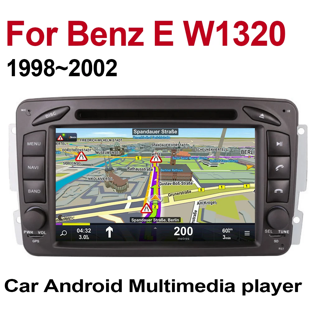 Для Mercedes Benz E W1320 1998 ~ 2002 Android 2 Din Авто Радио DVD NTG автомобильный мультимедийный плеер gps навигационная система Радио стерео
Для Mercedes Benz E W1320 1998 ~ 2002 Android 2 Din Авто Радио DVD NTG автомобильный мультимедийный плеер gps навигационная система Радио стерео