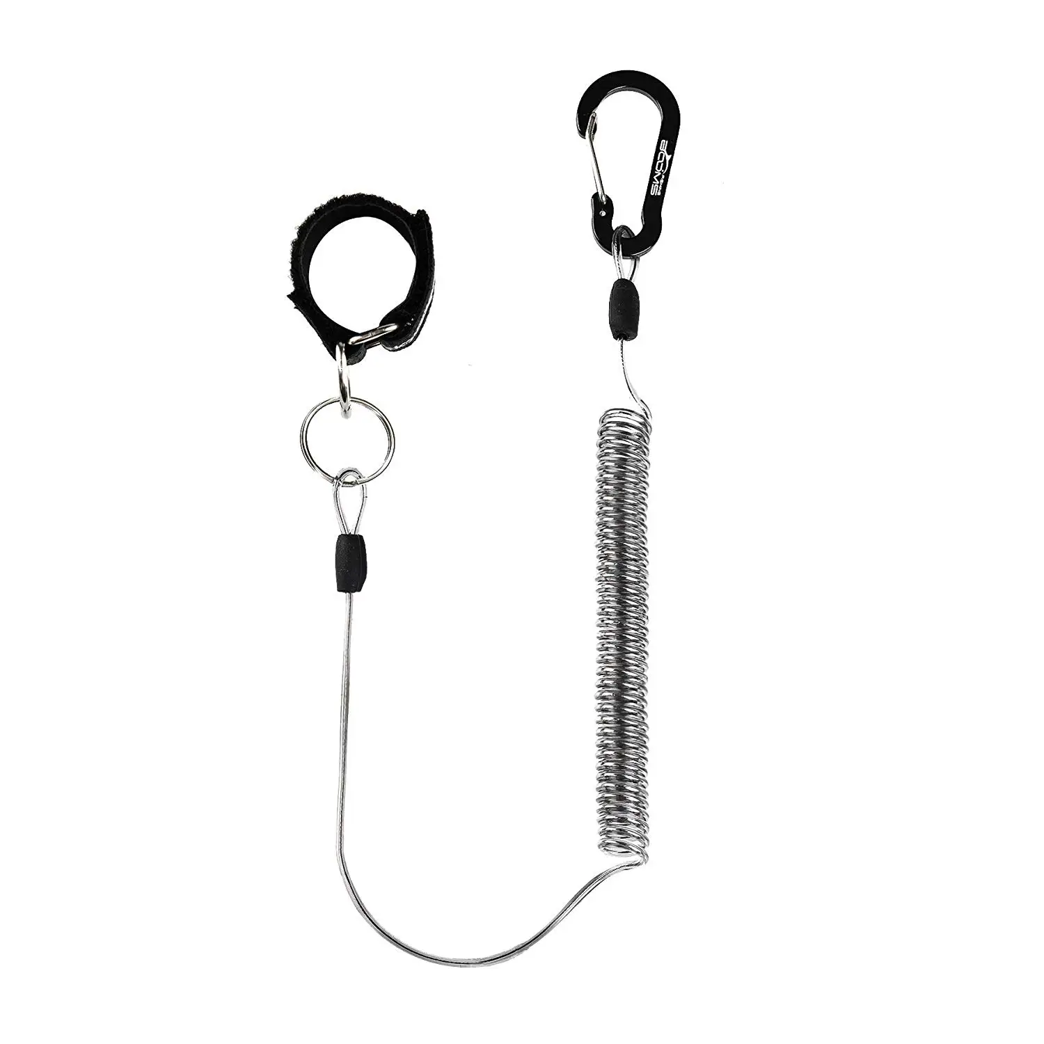 Booms Fishing T01 Coiled Lanyards Carabiner Clip with Rod Straps for Fishing Rod and Landing Net
Booms Fishing T01 Coiled Lanyards Carabiner Clip with Rod Straps for Fishing Rod and Landing Net