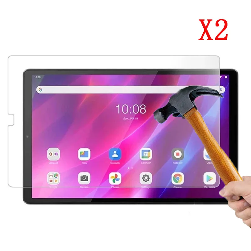 2 шт. 9H закаленное стекло для Lenovo Tab K10 защита экрана ТБ-X6C6F X6C6X 2021 дюймов Защитная