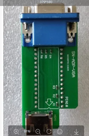 Адаптер VGA только для XGecu T56 программатор с поддержкой интерфейса совместим HDMI |