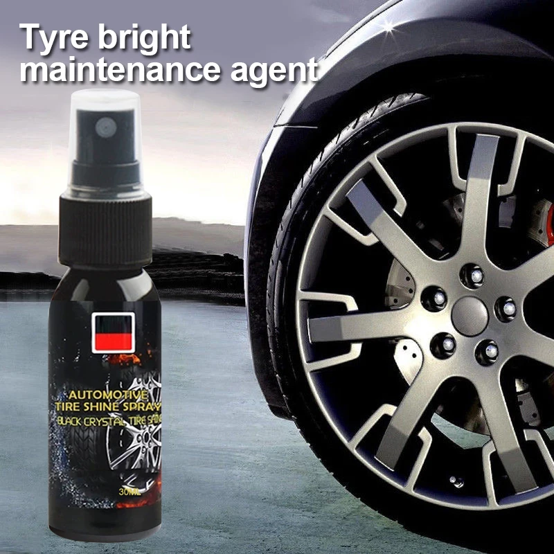 30ml Tire Shine Spray Tyre Gloss Spray Cleaning Agent Keep Black Rubber Protective Auto Tire Coating Car Wax Tire Polish Cleaner
30ml Tire Shine Spray Tyre Gloss Spray Cleaning Agent Keep Black Rubber Protective Auto Tire Coating Car Wax Tire Polish Cleaner