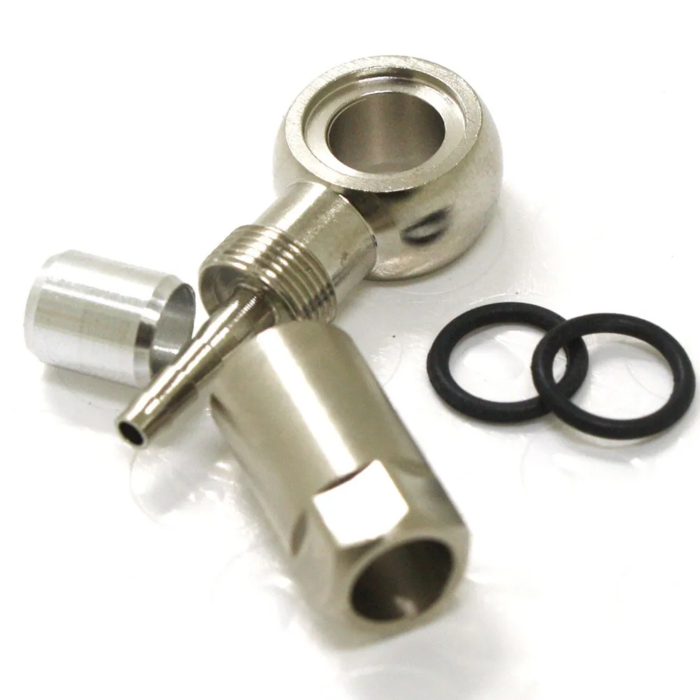 Mountain Bike Bicycle Hydraulic Disc Brake Sealing Ring Banjo Connector 5-Wire Body Set METAL For AVID Brake System High Quality
Mountain Bike Bicycle Hydraulic Disc Brake Sealing Ring Banjo Connector 5-Wire Body Set METAL For AVID Brake System High Quality