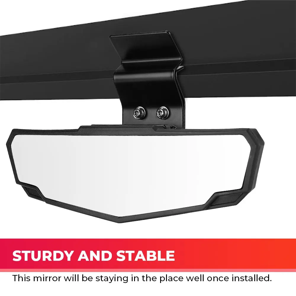 UTV rearview Convex mirror Ranger Plastic Central rearview Convex mirror for Polaris Ranger 1000 all years 360° Ball head
UTV rearview Convex mirror Ranger Plastic Central rearview Convex mirror for Polaris Ranger 1000 all years 360° Ball head