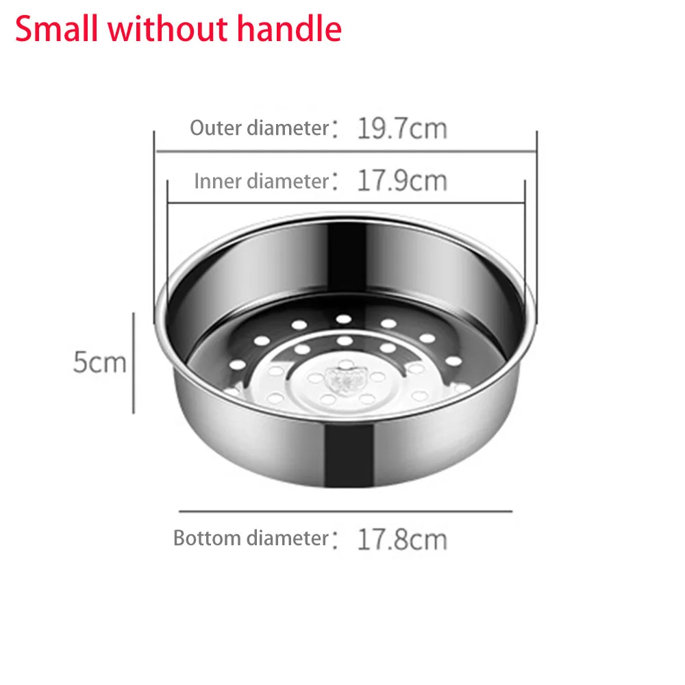 Steam Rice Cooker Steamer Bamboo Cooker Basket Dumpling Dim Sum Stainless Steel Thicken Deepen Household With Non Slip Handle
Steam Rice Cooker Steamer Bamboo Cooker Basket Dumpling Dim Sum Stainless Steel Thicken Deepen Household With Non Slip Handle