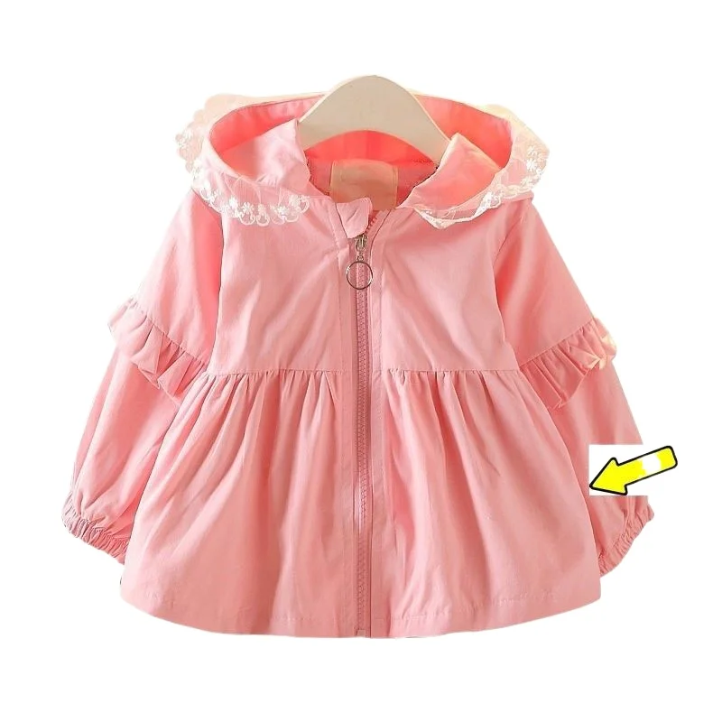 Solid Girl Trench Coats Autumn New 2021 Loose Hooded Lace Patchwork Pocket Casual All Match Female Outwear Tops
Solid Girl Trench Coats Autumn New 2021 Loose Hooded Lace Patchwork Pocket Casual All Match Female Outwear Tops