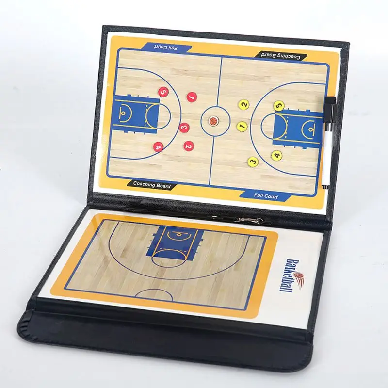 1 set basketball coaching board Basketball Coaches Magnetic Tactic Board Foldable Strategy Clipboard
1 set basketball coaching board Basketball Coaches Magnetic Tactic Board Foldable Strategy Clipboard