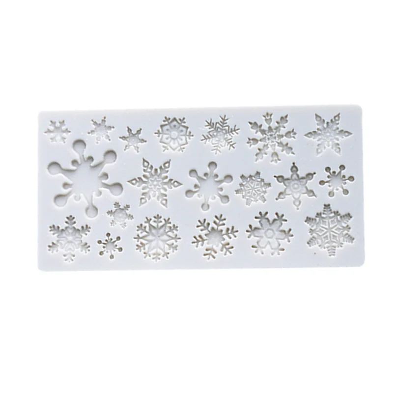 Christmas Snowflake Pattern Silicone Mold Chocolate Cake Mold Baking Non-stick And Heat-resistant Kitchen Handmade Tools
Christmas Snowflake Pattern Silicone Mold Chocolate Cake Mold Baking Non-stick And Heat-resistant Kitchen Handmade Tools
