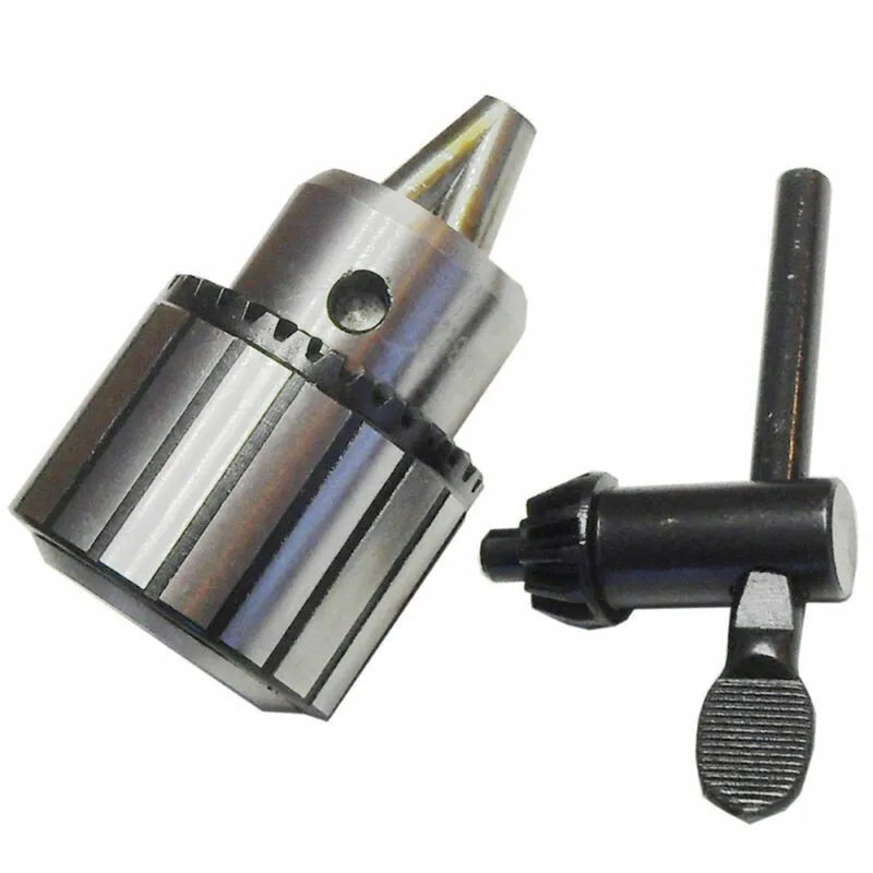 Lathe Tailstock 0.5-13mm (Jacobs Jt6) MT2 Arbor Heavy Duty Drill Chuck+ Key Manufacturing Workholding Toolholding Drill Chucks
Lathe Tailstock 0.5-13mm (Jacobs Jt6) MT2 Arbor Heavy Duty Drill Chuck+ Key Manufacturing Workholding Toolholding Drill Chucks