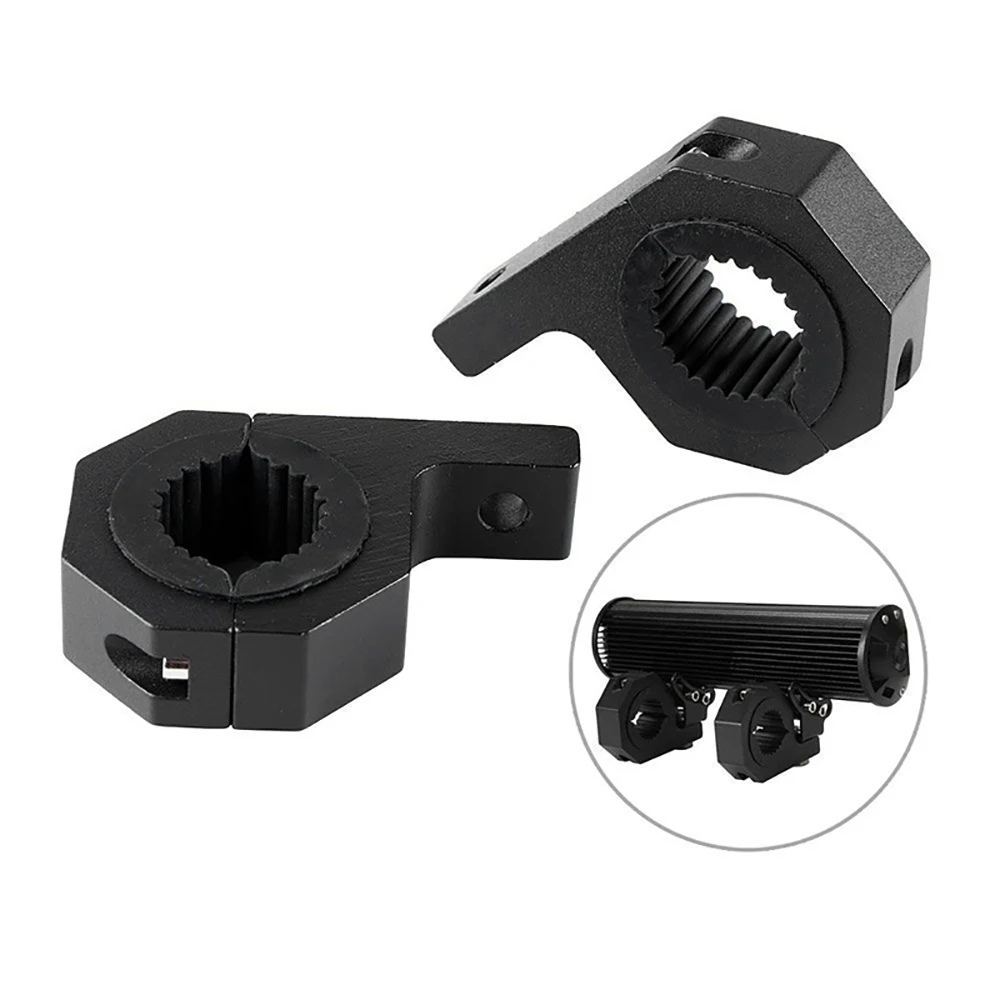 1 pair Motorcycle LED Headlight Clamps Brackets Tube Clamp Mount Kit Spotlights/Fog Light Mount for 7/8 Inch Diameter Handlebars
1 pair Motorcycle LED Headlight Clamps Brackets Tube Clamp Mount Kit Spotlights/Fog Light Mount for 7/8 Inch Diameter Handlebars