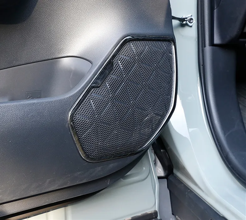 Stainless Steel Interior Door Speaker Sound Louder Cover Trim Accessories Fit For Toyota RAV4 2019 2020 AX50
Stainless Steel Interior Door Speaker Sound Louder Cover Trim Accessories Fit For Toyota RAV4 2019 2020 AX50