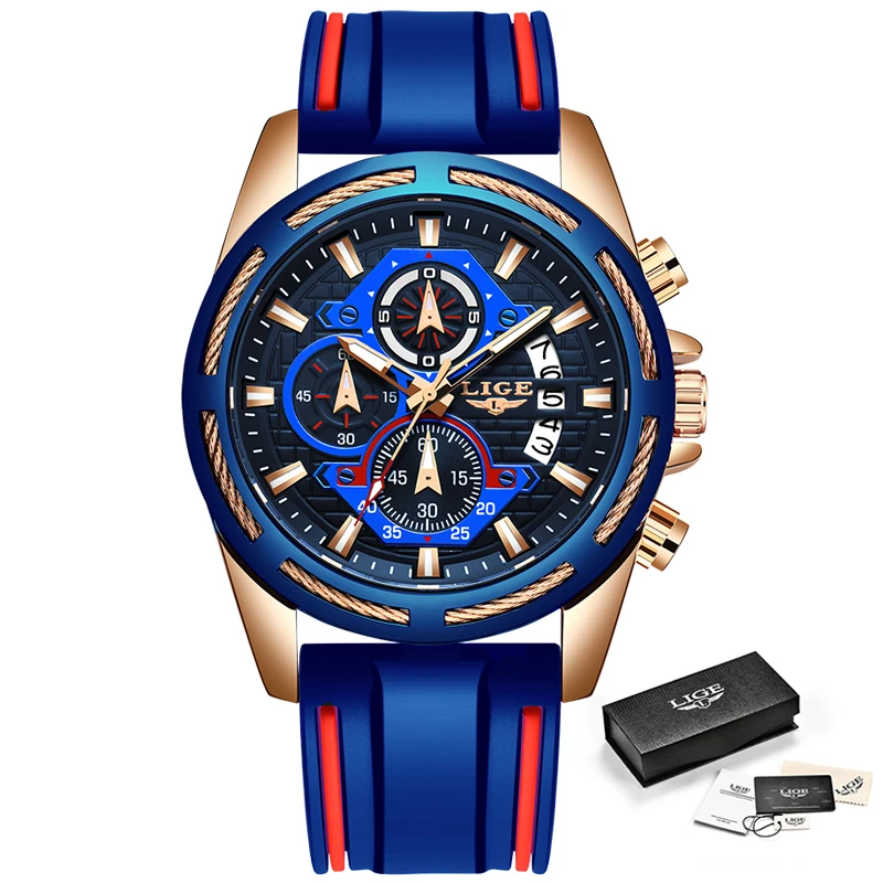 Relogio Masculino LIGE Fashion Mens Watches Top Brand Luxury Military Sport Watches Men Quartz Date Clock Waterproof Wrist Watch
Relogio Masculino LIGE Fashion Mens Watches Top Brand Luxury Military Sport Watches Men Quartz Date Clock Waterproof Wrist Watch