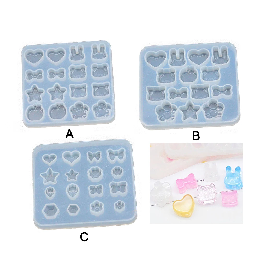 1pcs Jewelry Liquid Silicone Mold DIY Cute Star Cat Bow Pendant Necklace Earring Decorations Craft Resin Mold
1pcs Jewelry Liquid Silicone Mold DIY Cute Star Cat Bow Pendant Necklace Earring Decorations Craft Resin Mold