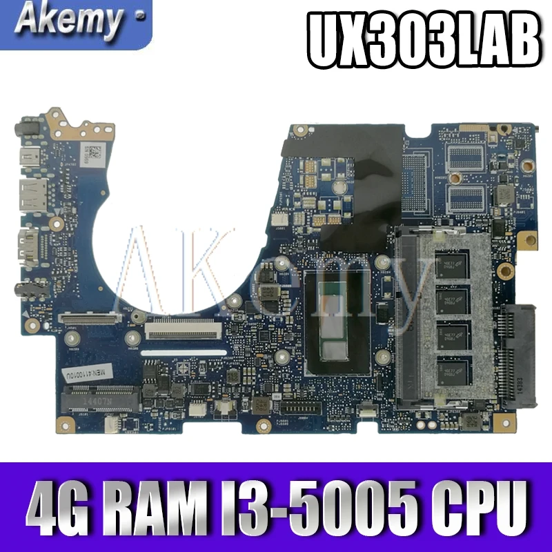 Фото UX303LAB материнская плата 4G RAM I3 5005 CPU для For Asus UX303LA UX303LB UX303LN UX303L UX303 - купить