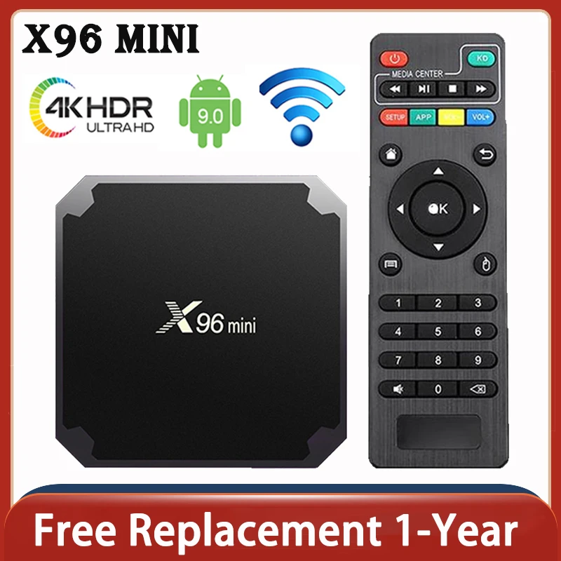 New X96 mini smart iptv box Android 9.0 tv box Amlogic S905W 1G 8GB 2G 16GB 4K Media Player X96mini smart ip tv set top box
New X96 mini smart iptv box Android 9.0 tv box Amlogic S905W 1G 8GB 2G 16GB 4K Media Player X96mini smart ip tv set top box