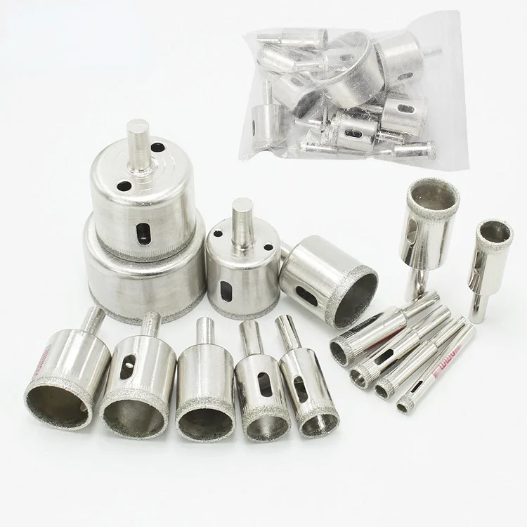 Diamond Coated Drill Bit 3-60mm for Tile Marble Glass Ceramic Hole Saw Drill Diamond Core Bit
Diamond Coated Drill Bit 3-60mm for Tile Marble Glass Ceramic Hole Saw Drill Diamond Core Bit