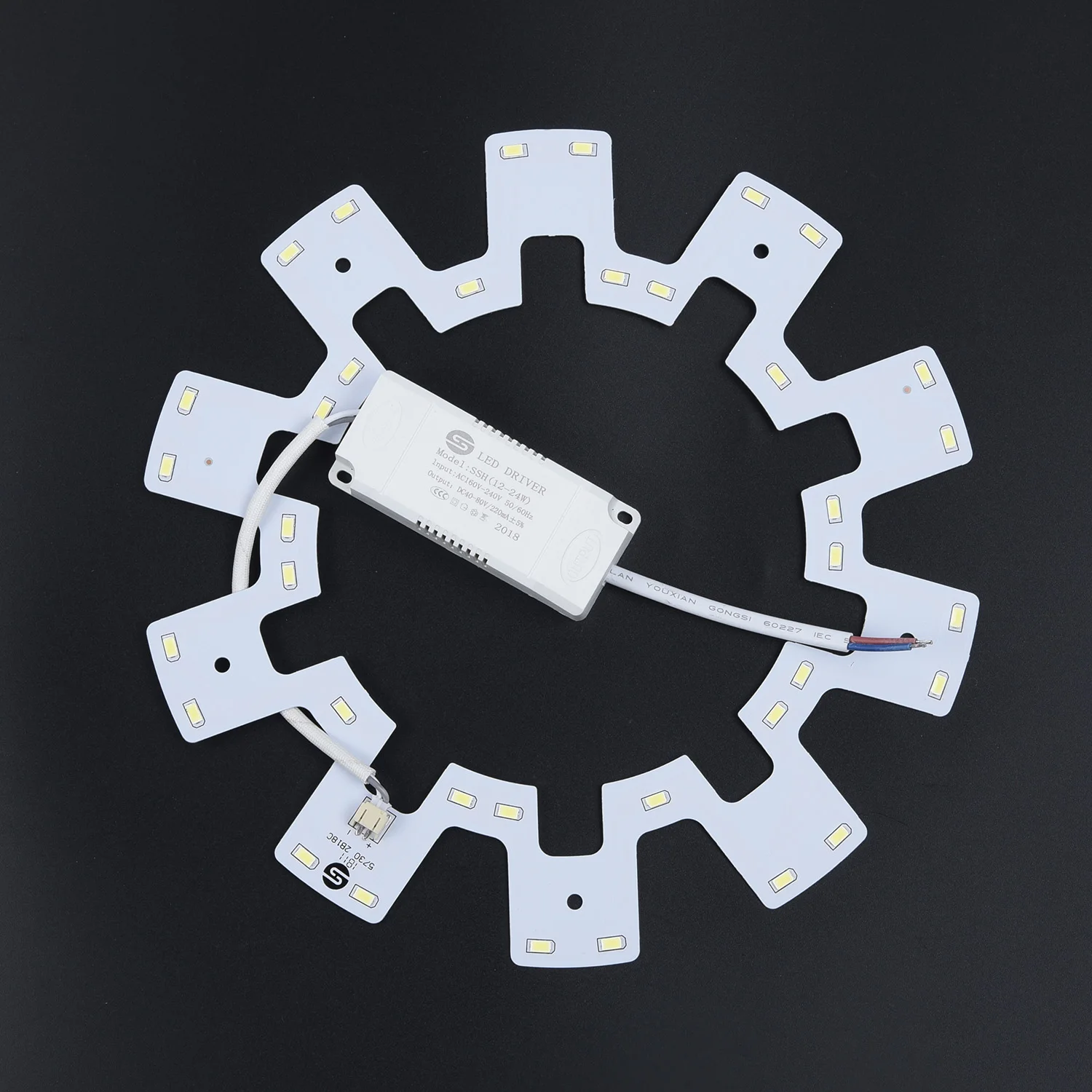 18/24W Circle Shaped LED Panel Ceiling Light Fixtures Board Lamp Plate Ceiling Retrofit Light Board With Drive Lighting Parts
18/24W Circle Shaped LED Panel Ceiling Light Fixtures Board Lamp Plate Ceiling Retrofit Light Board With Drive Lighting Parts