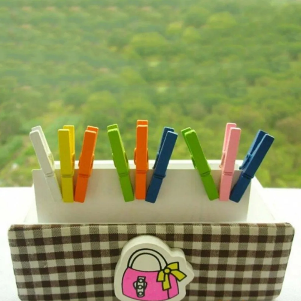 20pcs 35MM Mini Colored Spring Wood Clips Clothes Photo Paper Peg Pin Clothespin Craft Clips Party Decoration
20pcs 35MM Mini Colored Spring Wood Clips Clothes Photo Paper Peg Pin Clothespin Craft Clips Party Decoration